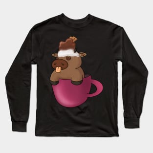 Cocoa! CowLick! Long Sleeve T-Shirt